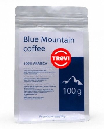 Екзотична Кава в зернах Trevi Арабіка Blue Mountain 100 г від компанії NPRO - фото 1