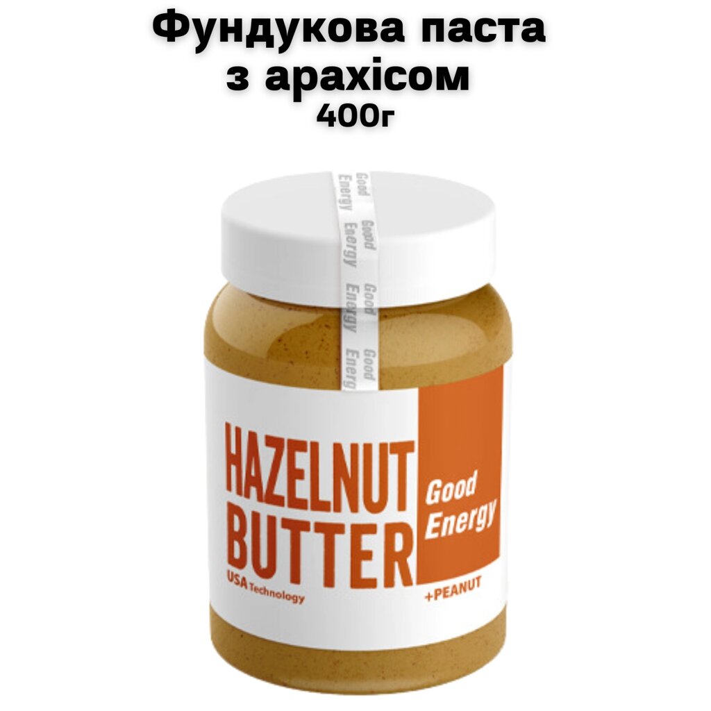 Фундукова паста з арахісом 400 г від компанії NPRO - фото 1