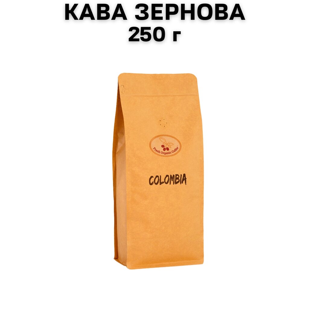 Кава у зернах Fresh Organic Coffee Сolombia (Колумбія) 250 г від компанії NPRO - фото 1