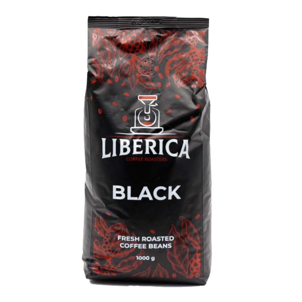 Кава в зернах Liberica Black купаж арабіки 1 кг від компанії NPRO - фото 1