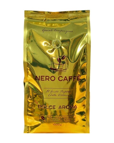 Кава в зернах  NERO CAFFE DOLCE AROMA   1 кг від компанії NPRO - фото 1