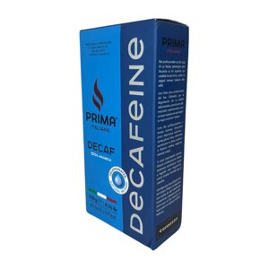 Кава мелена Prima Italiano Decaf Арабіка 100%без кофеїну) 250 г