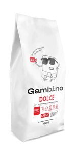 Кава в зернах Dolce GAMBINO бленд 100% Арабіка 1 кг