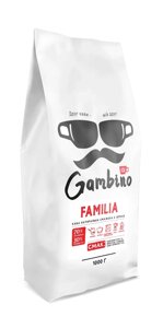 Кава у зернах Familia GAMBINO бленд 1 кг
