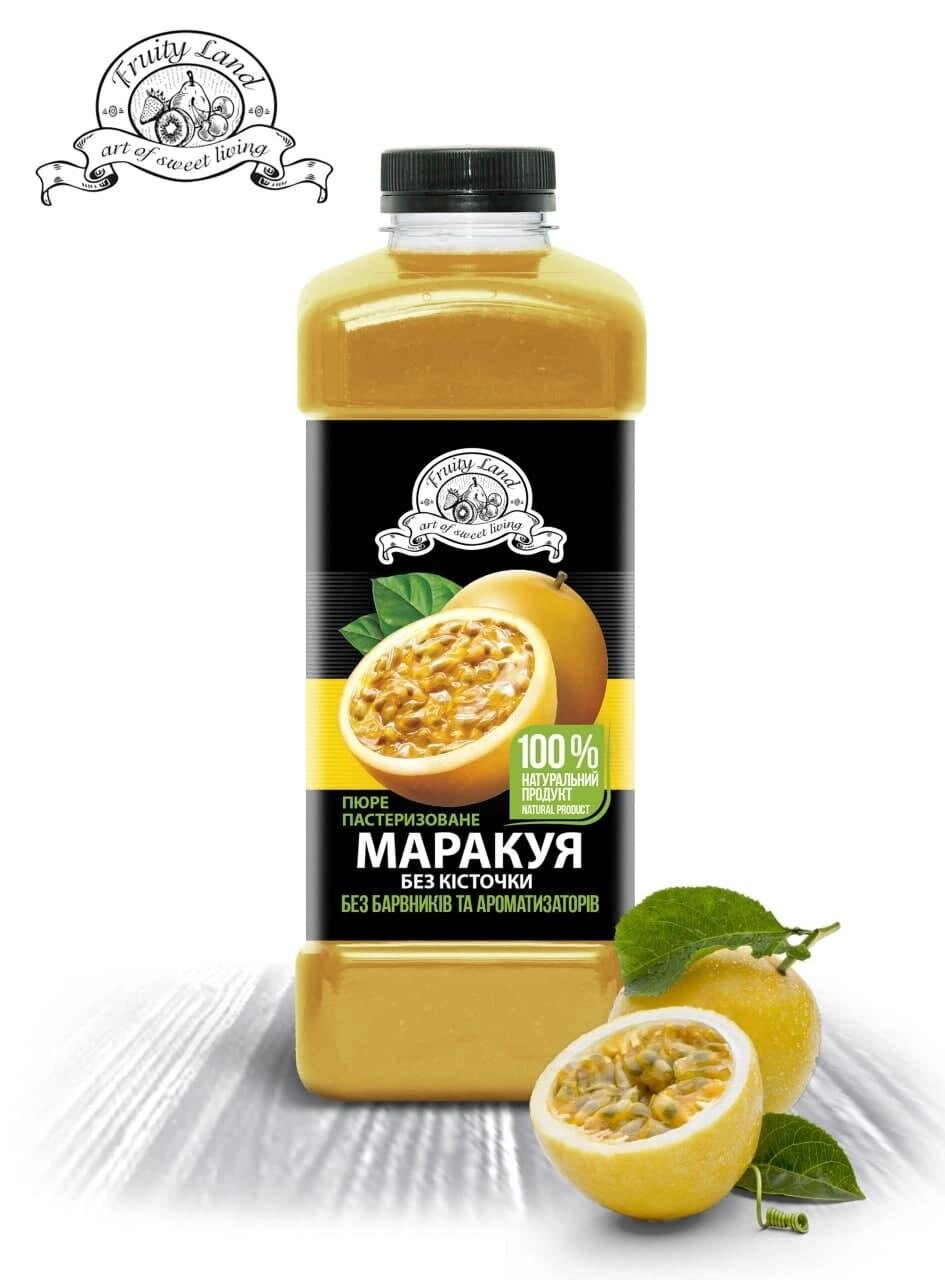 Маракуйя без кісточки пюре Fruity Land пастеризоване,1кг від компанії NPRO - фото 1