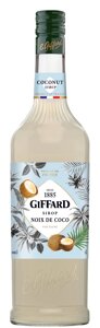 Сироп GIFFARD COCONUT з кокосу 1л