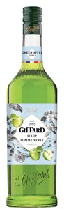 Сироп GIFFARD GREEN APPLE із зеленого яблука 1л