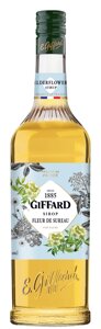 Сироп GIFFARD ELDERFLOWER з бузини 1л