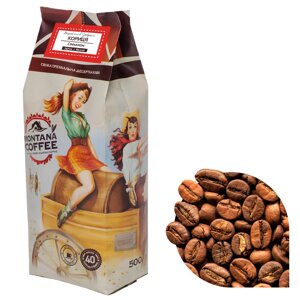 Кава в зернах Montana Coffee "Кориця" 100% арабіка 0,5 кг