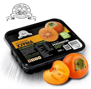 Хурма пюре Fruityland заморожене пюре без цукру, 500 г