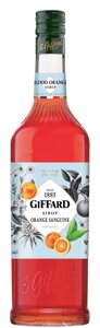 Сироп GIFFARD BLOOD ORANGE з червоного апельсина 1л