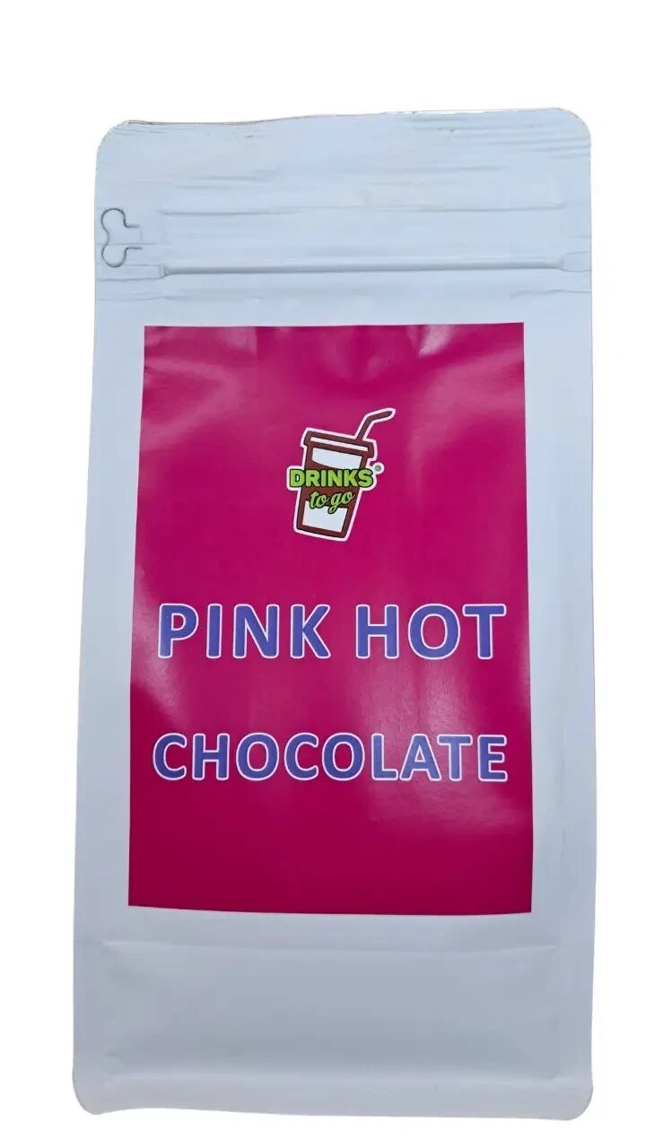 Рожевий Гарячий Шоколад PINK Hot Chocolate зі смаком полуничного мохіто, 500 г від компанії NPRO - фото 1