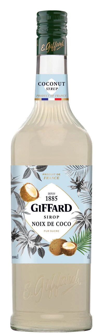 Сироп GIFFARD COCONUT з кокосу 1л від компанії NPRO - фото 1