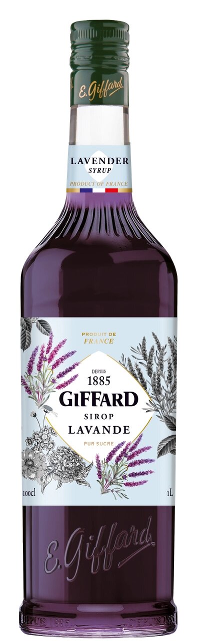 Сироп GIFFARD LAVENDER із лаванди 1л від компанії NPRO - фото 1