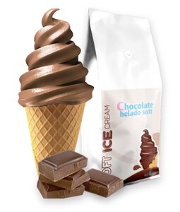 Суміш для молочного морозива Soft "Шоколад", 1 кг