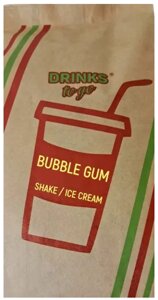 Суміш для м'якого молочного морозива та шейків зі смаком Бабл Гамм (BubbleGum) Shake / Ice Cream, 1 кг