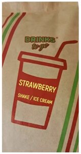 Суміш для м'якого молочного морозива та шейків зі смаком Полуниці (Strawberry) Shake / Ice Cream, 1 кг