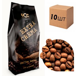 Ящик кави в зернах UCC EXTRA CREMA 1 кг (у ящику 10шт)
