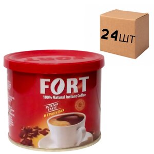 Ящик розчинної кави Fort Intense Taste 50 г (у ящику 24 шт)