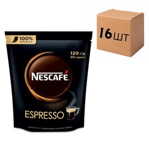 Ящик розчинної кави Nescafe Espresso 120 г (у ящику 16 уп)
