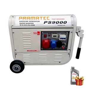 Генератор бензиновий PRAMATEC PS-9000, 3,1 кВА, 3 фази, Італія