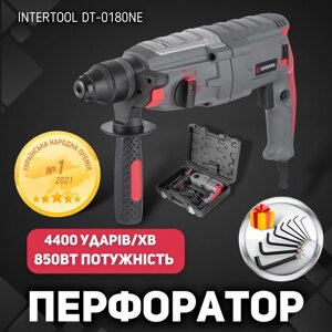 Перфоратор прямий INTERTOOL DT-0180 850 Вт електроперфоратор дриль мережевий електричний для дому 3 режими