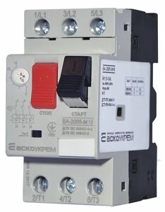 Автоматичний вимикач захисту двигуна ВА-2005 М20 (13,0-18,0 А)A0010050008]