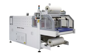 Пакувальний напівавтомат великогабаритної продукції в термоусадочну плівку BP1102 виробництва SmiPack