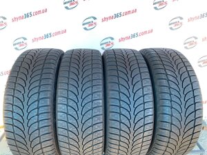 Шини б/у зимова 205/55 R16 bridgestone blizzak LM-32 6mm