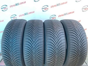 Шини б/у зимова 205/55 R17 michelin ALPIN 5 6mm