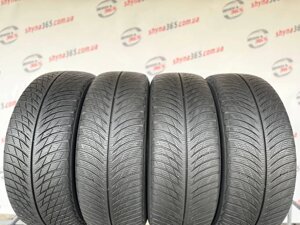 Шини б/у зимова 205/55 R17 michelin PILOT ALPIN 5 5mm