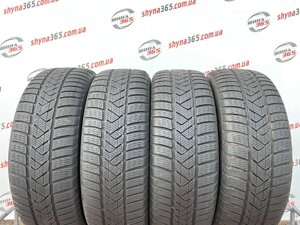 Шини б/у зимова 205/60 R16 pirelli winter sottozero 3 SEAL inside 5mm