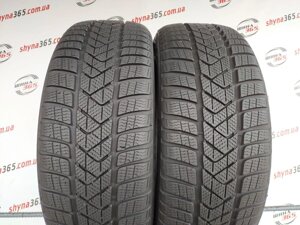 Шини б/у зимова 215/50 R18 pirelli winter sottozero 3 7mm