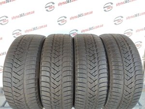 Шини б/у зимова 215/55 R17 pirelli winter sottozero 3 5 mm