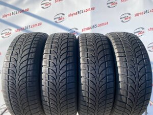 Шини б/у зимова 215/60 R16 bridgestone blizzak LM-32 7mm