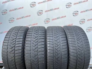 Шини б/у зимова 225/45 R18 pirelli winter sottozero 3 4 mm