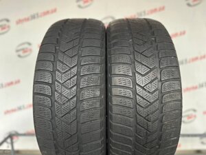 Шини б/у зимова 225/50 R18 pirelli winter sottozero 3 4 mm