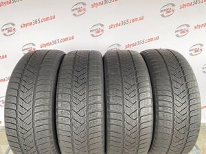 Шини б/у зимова 225/55 R17 pirelli winter sottozero 3 5 mm