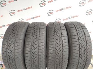 Шини б/в зимова 225/55 R17 pirelli winter sottozero 3 RUN FLAT 6mm