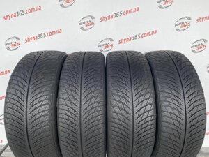 Шини б/у зимова 225/55 R18 michelin PILOT ALPIN 5 6mm