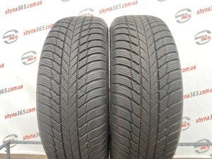 Шини б/в зимова 225/60 R18 bridgestone blizzak LM001 RUN FLAT 8mm