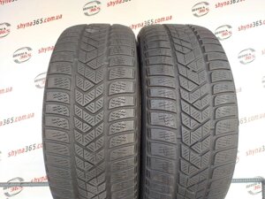 Шини б/у зимова 235/45 R19 pirelli winter sottozero 3 5 mm