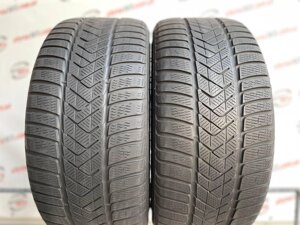 Шини б/у зимова 245/45 R18 pirelli winter sottozero 3 5 mm