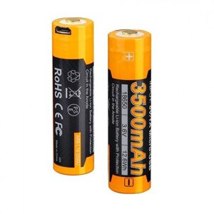 Акумулятор 18650 Fenix 3500 mAh ARB-L18-3500U