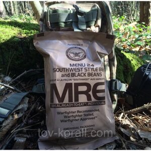 Американський сухий пайок MRE ( США ) вегетаріанський.