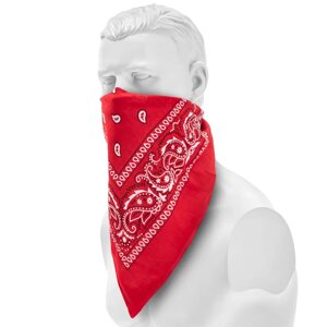 Бандана хлопковая Sturm Mil-Tec Western Bandana Червоний