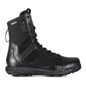 Черевики тактичні 5.11 Tactical A/T 8" Waterproof side ZIP Boot чорні