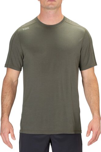 Футболка 5.11 RANGE READY merino WOOL SHORT sleeve ranger GREEN