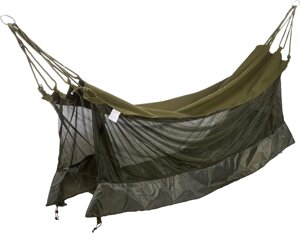Гамак-намет з москітною сіткою Mil-Tec Jungle Hammock Canvas Olive