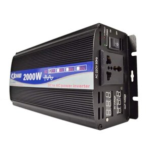 Інвертор напруги YK-1000L чистий синус (2000W)